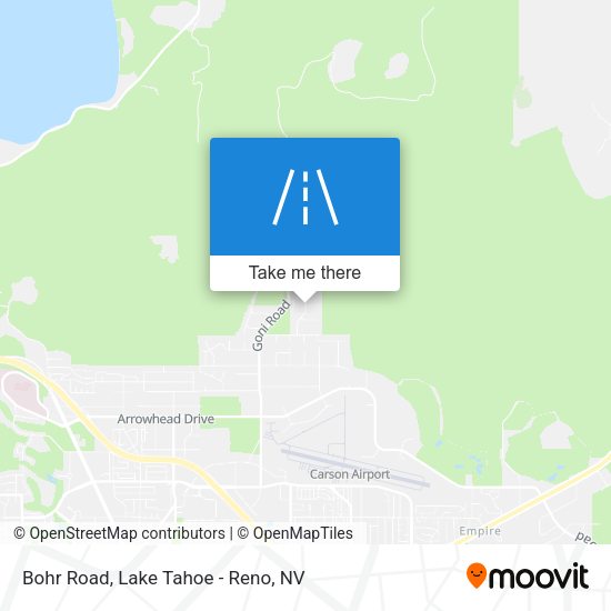 Mapa de Bohr Road