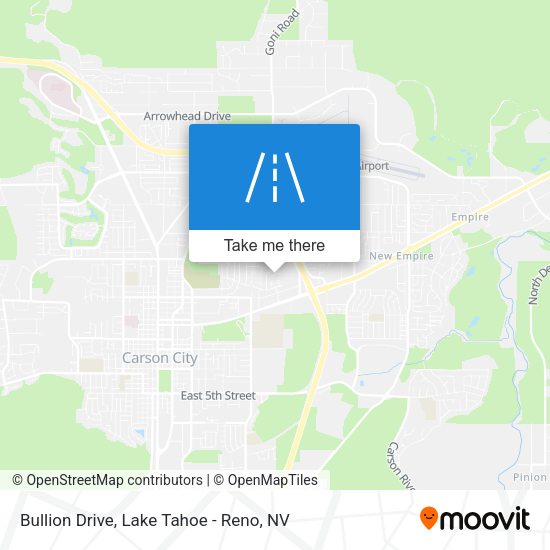 Mapa de Bullion Drive