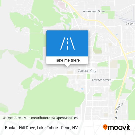 Bunker Hill Drive map