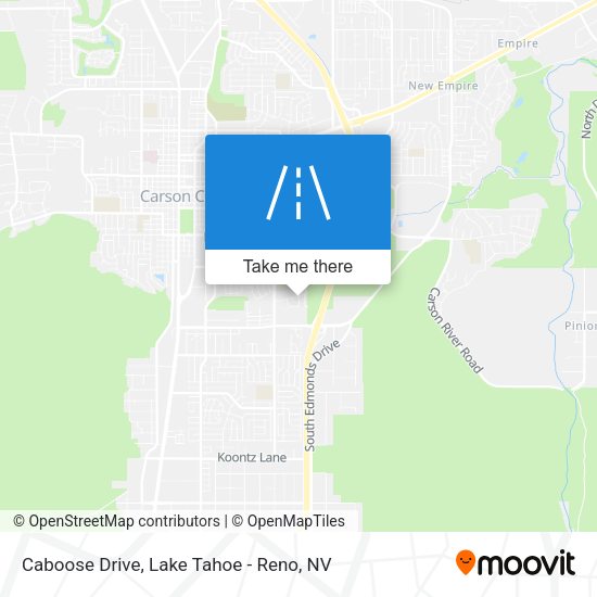 Mapa de Caboose Drive