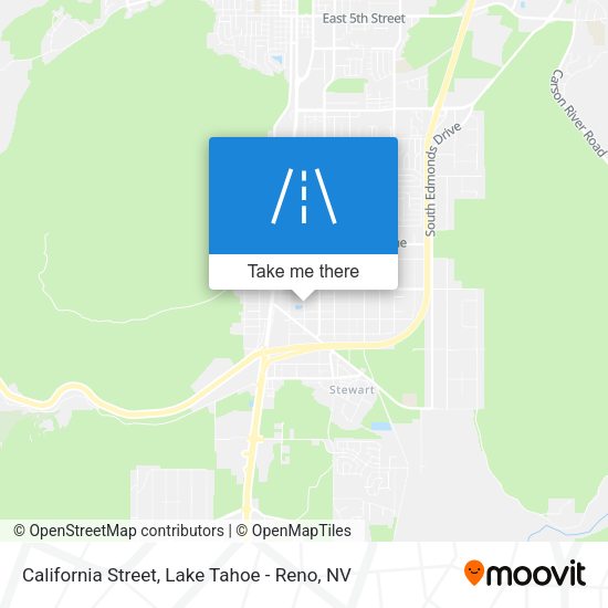California Street map