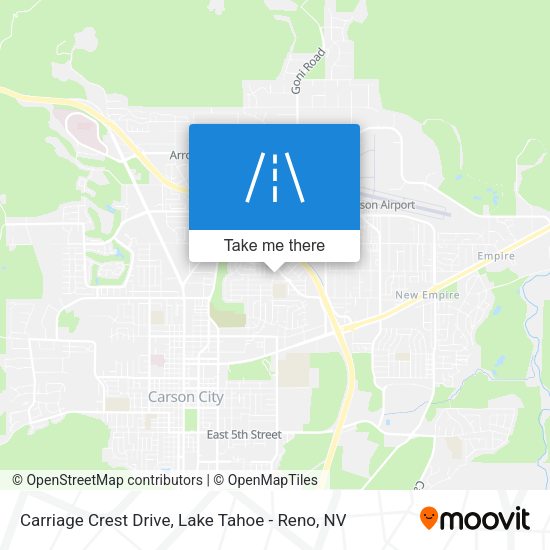 Carriage Crest Drive map