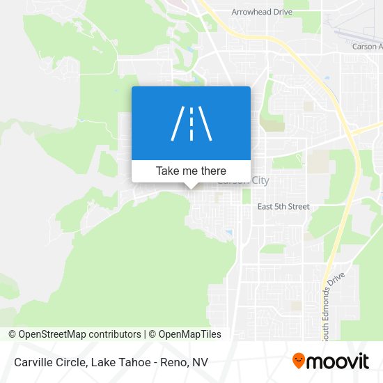 Carville Circle map