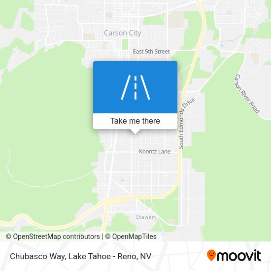 Chubasco Way map
