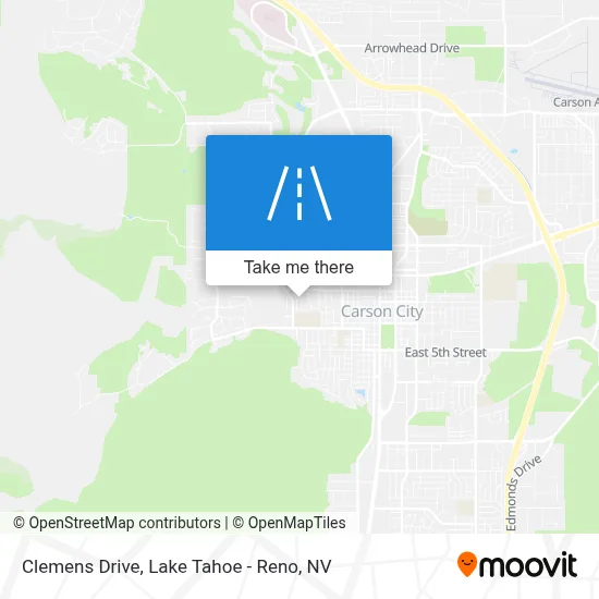 Clemens Drive map