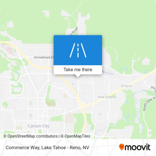 Commerce Way map