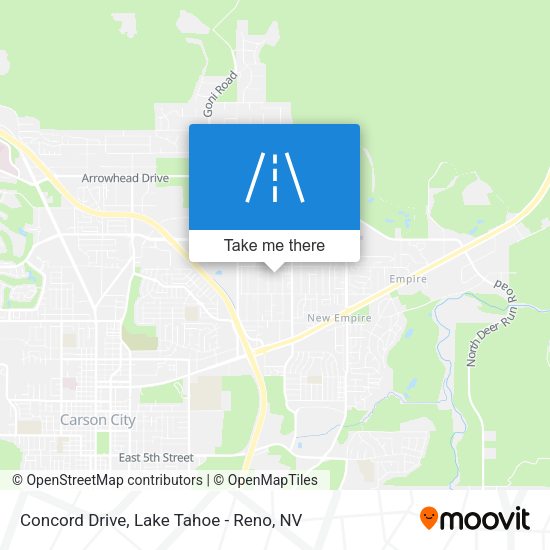 Concord Drive map