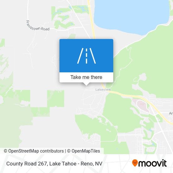 County Road 267 map