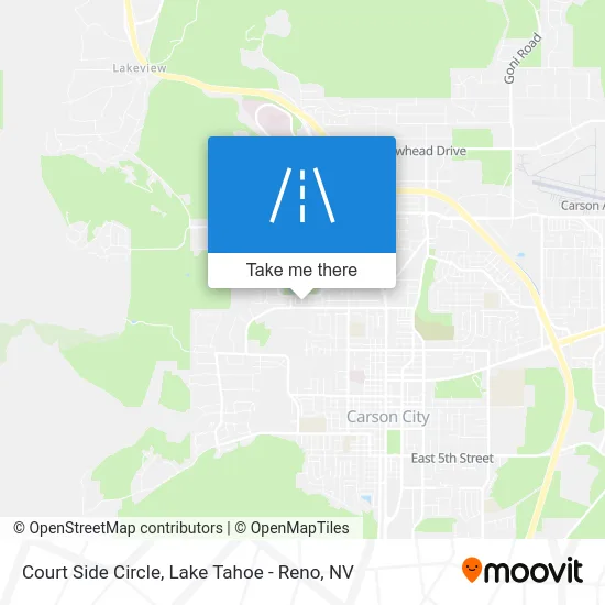 Court Side Circle map