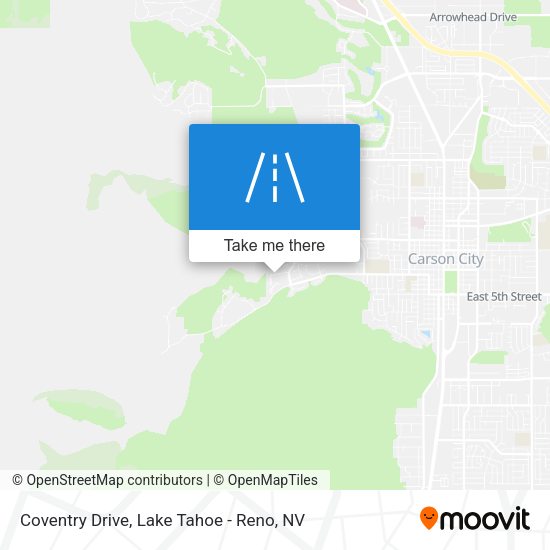 Coventry Drive map
