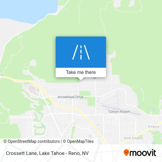 Mapa de Crossett Lane