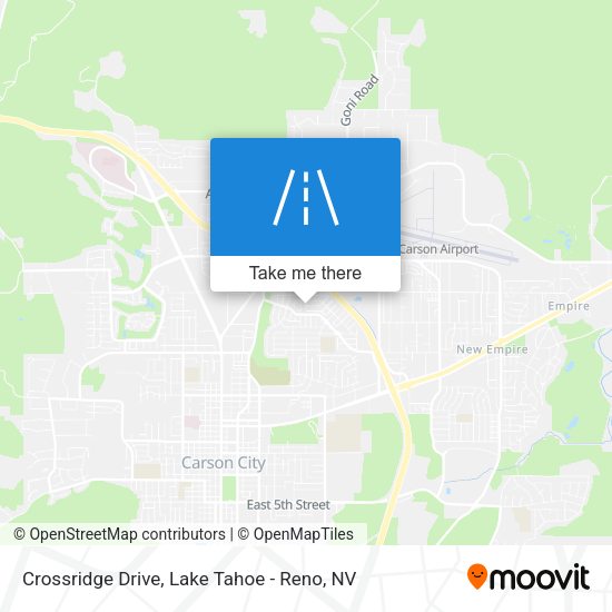 Mapa de Crossridge Drive