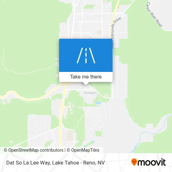 Dat So La Lee Way map