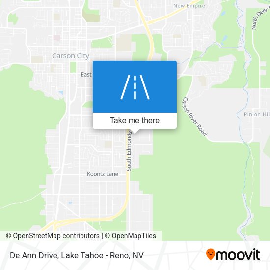 De Ann Drive map