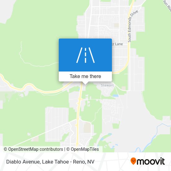Mapa de Diablo Avenue