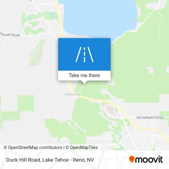 Duck Hill Road map