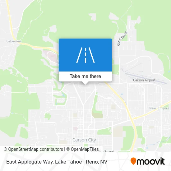East Applegate Way map