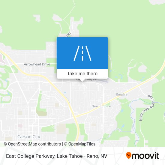 Mapa de East College Parkway