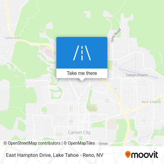 East Hampton Drive map