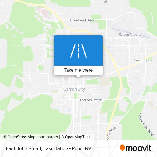 East John Street map