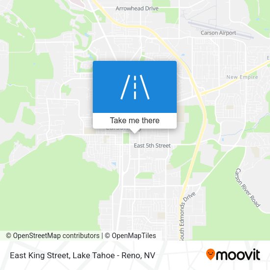 East King Street map