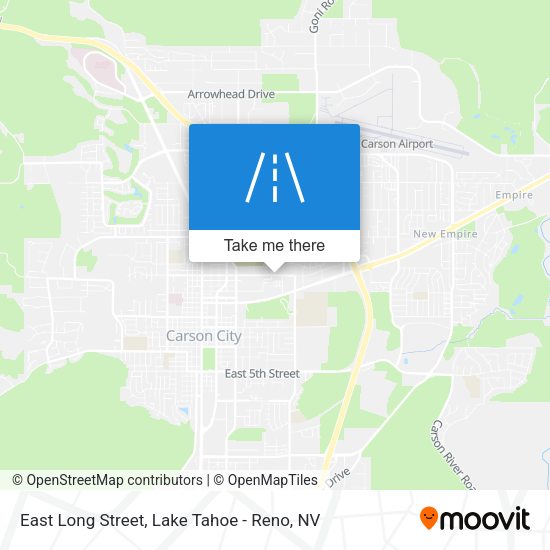 East Long Street map