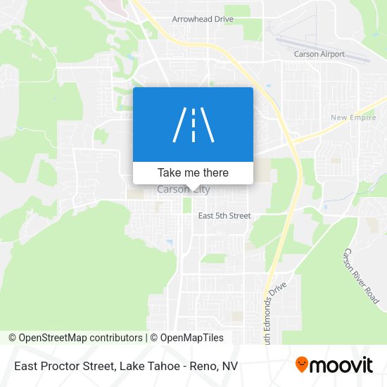 East Proctor Street map