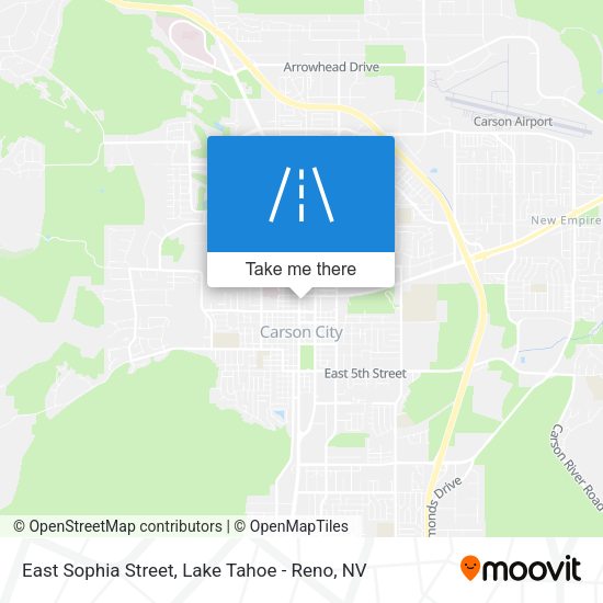 East Sophia Street map