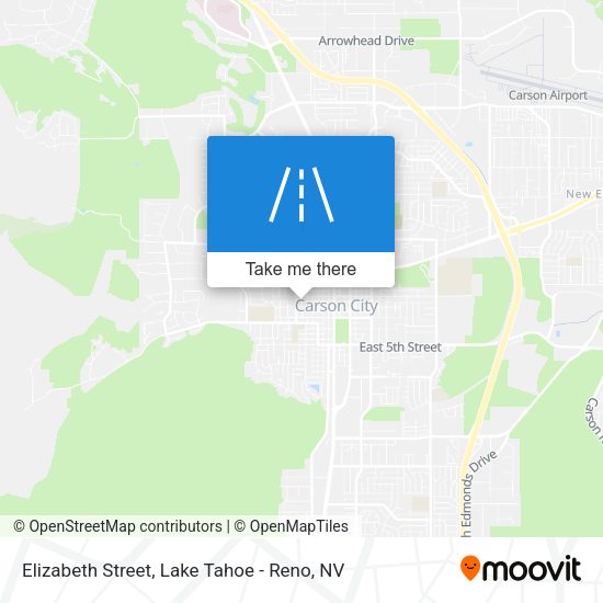Elizabeth Street map
