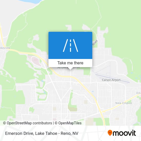 Mapa de Emerson Drive