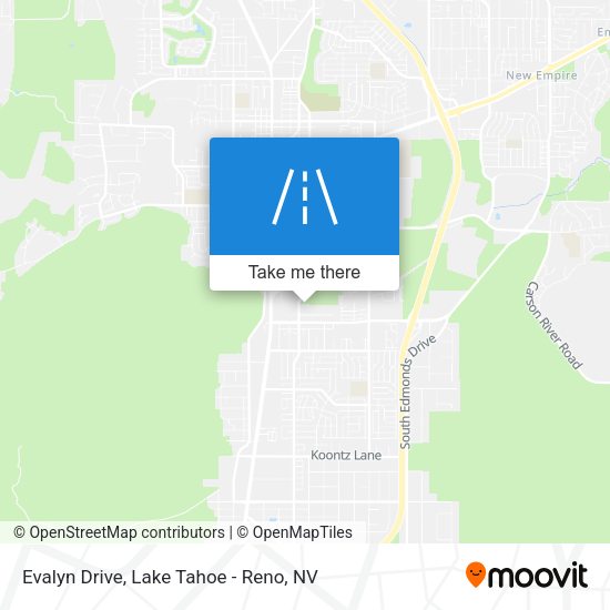 Evalyn Drive map