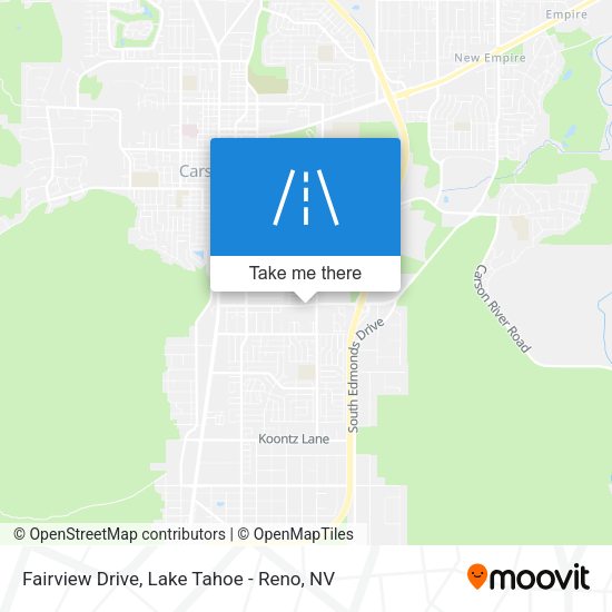 Fairview Drive map