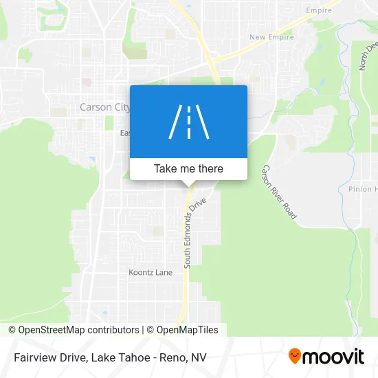 Fairview Drive map