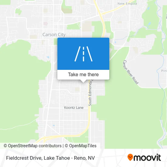Fieldcrest Drive map