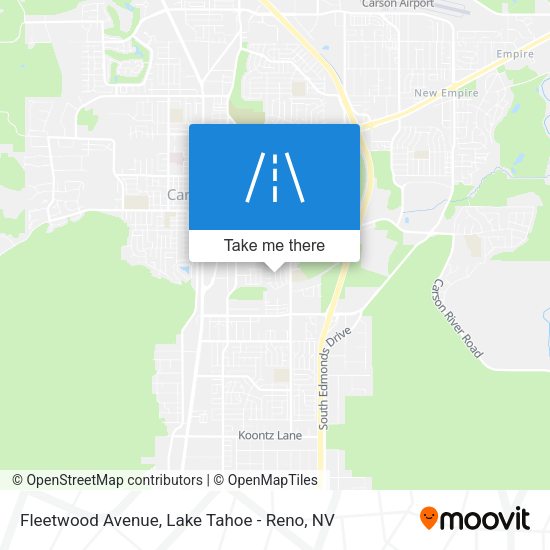 Fleetwood Avenue map