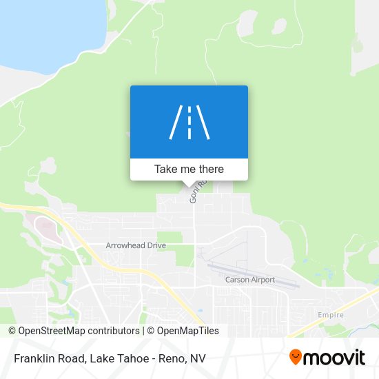 Franklin Road map