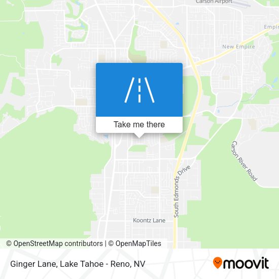 Mapa de Ginger Lane