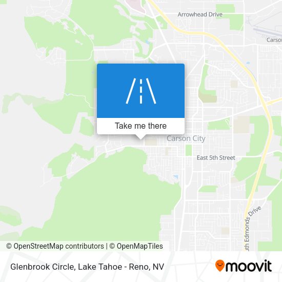 Glenbrook Circle map