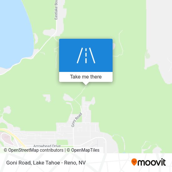 Mapa de Goni Road