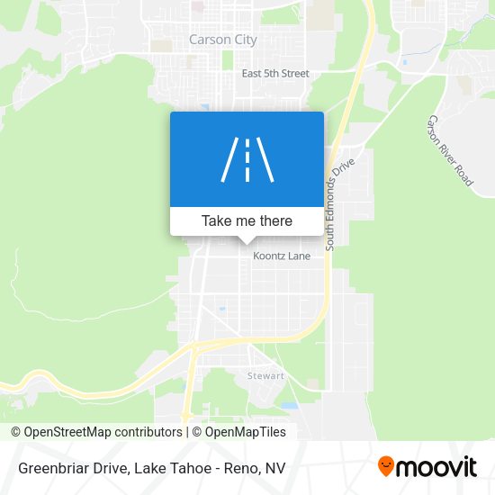 Mapa de Greenbriar Drive