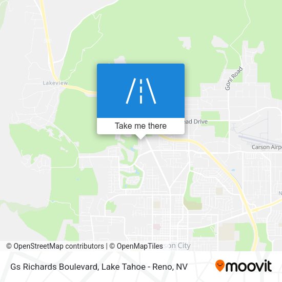 Gs Richards Boulevard map