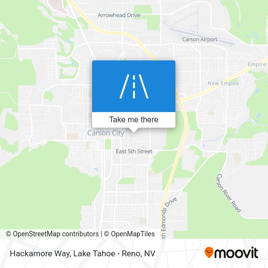 Mapa de Hackamore Way