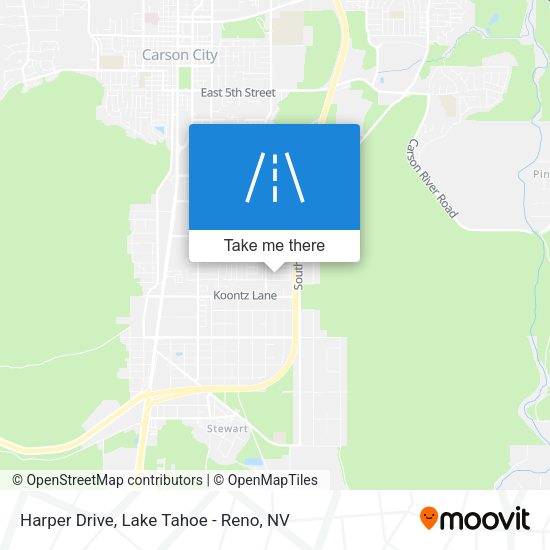 Harper Drive map