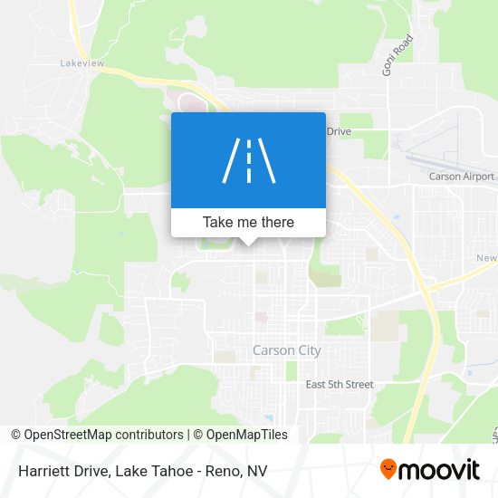 Harriett Drive map