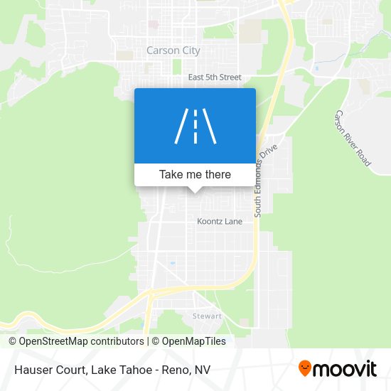 Hauser Court map