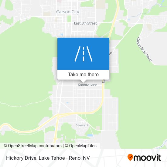 Hickory Drive map