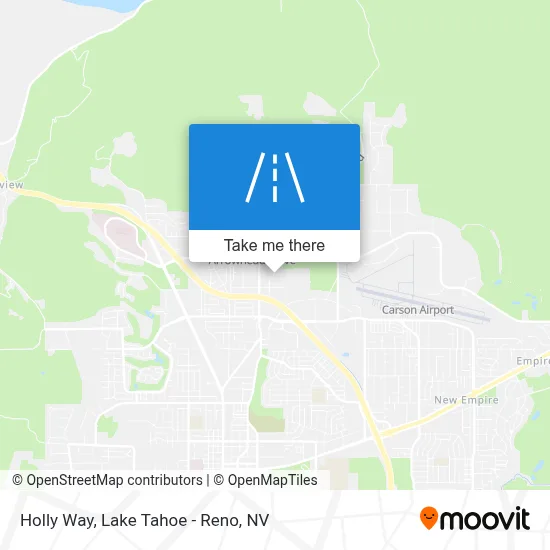 Holly Way map