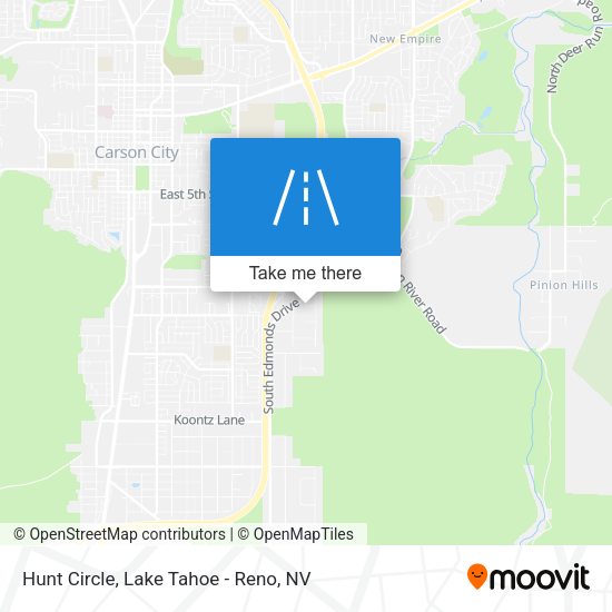 Mapa de Hunt Circle