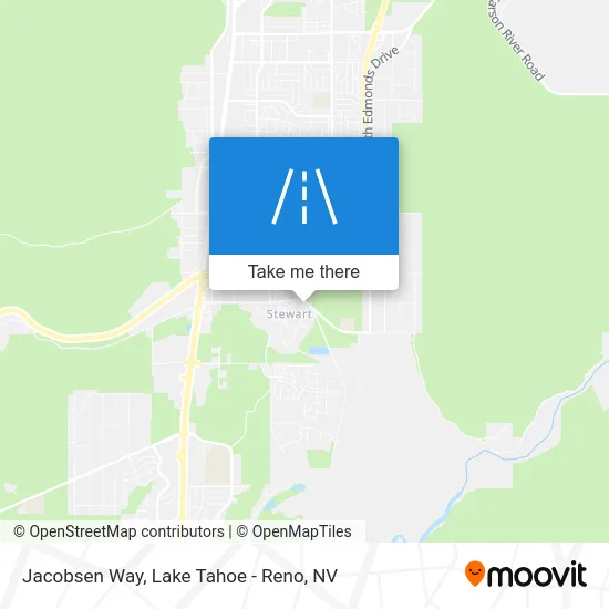 Jacobsen Way map