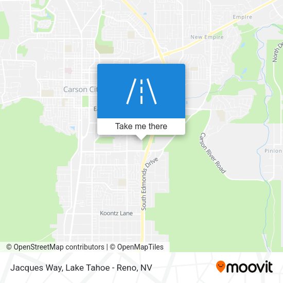 Jacques Way map